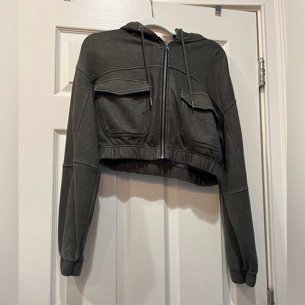 Urban Outfitters Cargo Cropped Jacket